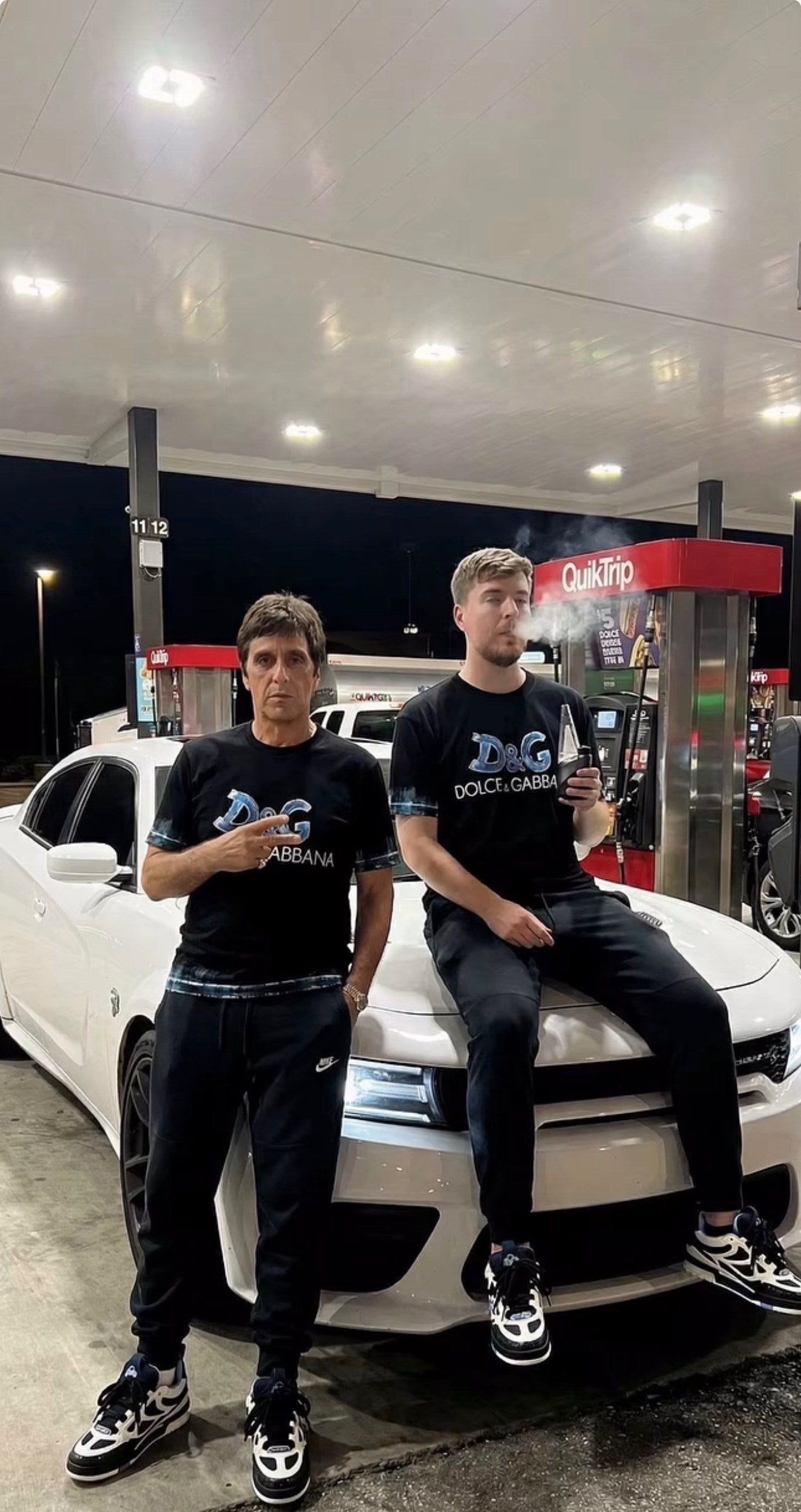 Tony Montana and Mr Beast